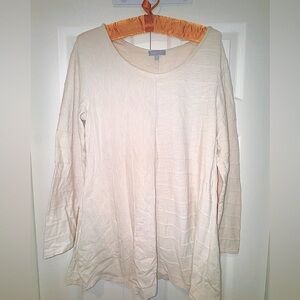 Habitat Clothes to Live In Ribbed Asymmetrical Tunic Top Women’s Small VGUC